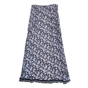 Vintage 90's Floral Maxi Skirt